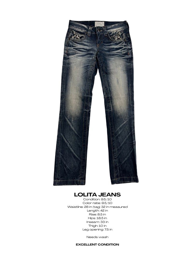 LOLITA JEANS (Category: Jeans) located in Magarao. Submitted by chalkzone20 (Listing ID 1463541802, Image 1). Description: Details on the first pic☺️.