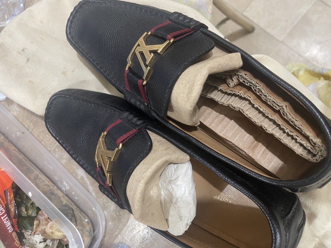 Louis Vuitton Monte Carlo Moccasin (Category: Loafers) located in Manila. Submitted by rare.soj (Listing ID 1463512401, Image 1). Description: Authentic LV shoes for sale 13k in good condition used only 3-4 times just needs cleaning DM for more details.