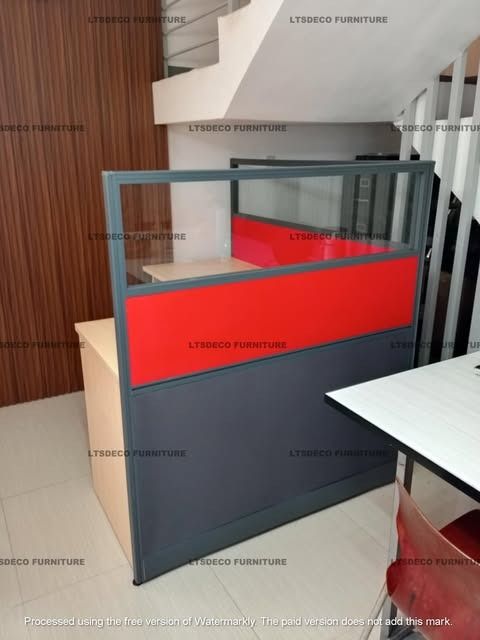 L-SHAPE WORKSTATION WITH GLASS OFFICE PARTITION (Category: Office Furniture & Fixtures) located in Caloocan City. Submitted by cherry.santos (Listing ID 1463401395, Image 2). Description: LTSDECO Home and Office Furniture Trading MANUFACTURER • FABRICATOR • SUPPLIER Looking for office furniture, modular partitions, workstations, or customized furniture? We can help! LTSDECO Home and Office Furniture Trading is a trusted manufacturer, fabricator, 