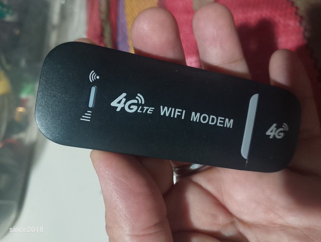 LTE 4G USB MODEM WITH WIFI HOTSPOT (Category: Other Gadgets) located in Quezon City. Submitted by sellingwithlove2018 (Listing ID 1463334843, Image 2). Description: - LTE 4G USB Modem with Wi-Fi Hotspot functionality - High-speed wireless connection up to 150Mbps - Plug & Play: Only power source required, - no disk installation needed - Internet sharing for up to 10 Wi-Fi devices - Supports FDD/TDD-LTE, WCDMA/HSPA+ networks - Compatible with smar