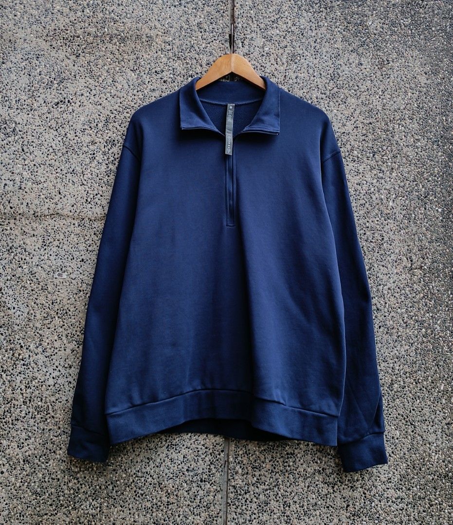 Lululemon Quarterzip (Category: Coats, Jackets and Outerwear) located in Davao. Submitted by st333tcartel (Listing ID 1463384446, Image 1). Description: Large Length 28.5 Width 25.5.