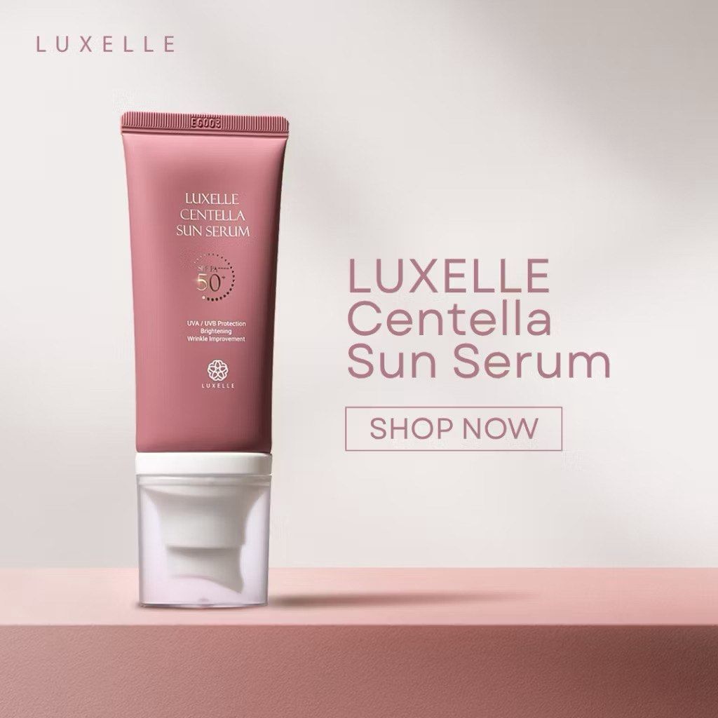 Luxelle Centella Sun Serum (Category: Face Care) located in Calamba. Submitted by lovedbyjamaica (Listing ID 1463388383, Image 1). Description: Rfs: decluttering.