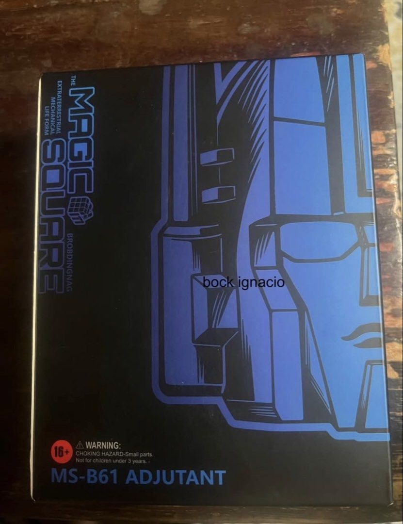 Magic Square MS-B61 Adjutant - Ultra Magnus (Category: Designer & Blind Box Toys) located in Manila. Submitted by ferdie.ferdie1 (Listing ID 1463395334, Image 3). Description: Magic Square MS-B61 Adjutant - Ultra Magnus MIB / Opened for inspection MOP: Bank Transfer MOD: Lalamove / Grab.