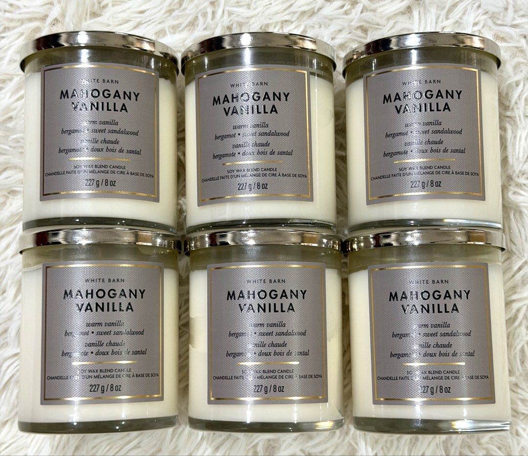 Mahogany Vanilla Scented Candles (Category: Home Fragrance) located in Manila. Submitted by donaldann (Listing ID 1463504489, Image 1). Description: .
