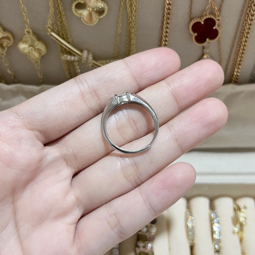 MARQUISE CUT MOISSANITE RING (Category: Rings) located in Talavera. Submitted by curatedbykhy (Listing ID 1463490764, Image 3). Description: MOISSANITE RING — Genuine Moissanite stone (no certificate but guaranteed can pass tester) — Titanium setting (tarnish resistant and hypo-allergenic) — Adjustable size .