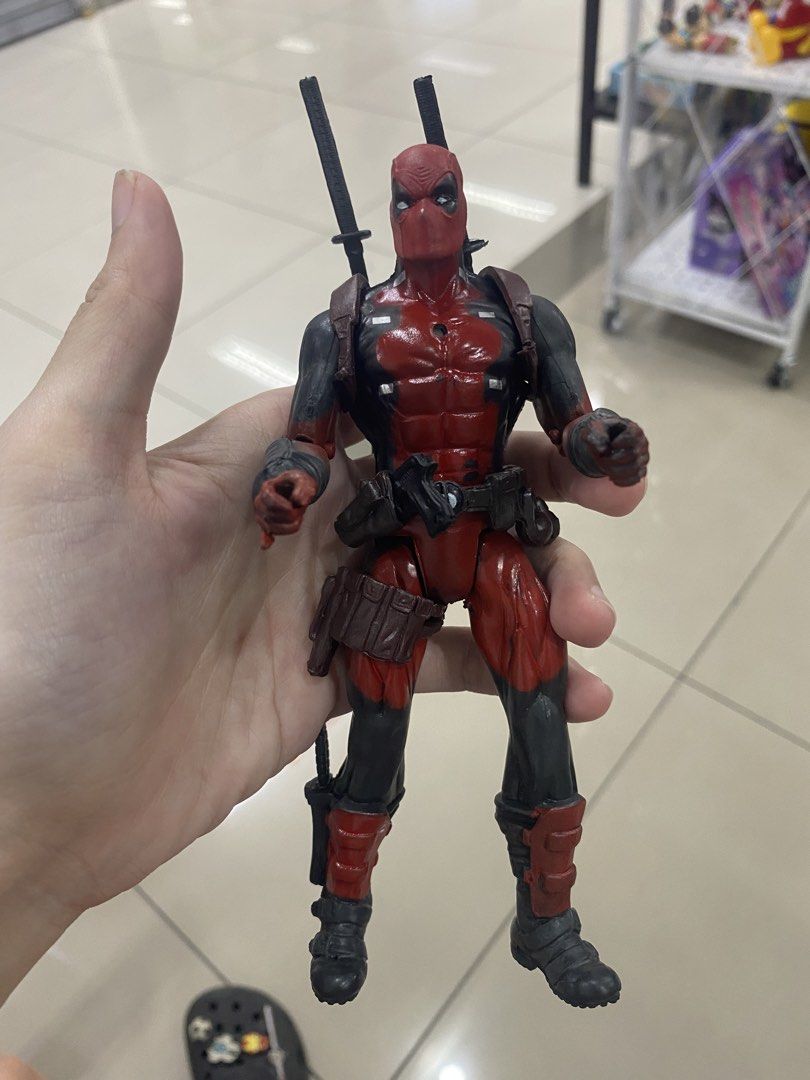 Marvel Legends Action Figures - Doctor Doom, Spawn, Deadpool, Scarlet Witch (Category: Figurines & Statues) located in Manila. Submitted by luckyflower-83c4 (Listing ID 1463350033, Image 2). Description: - Action Figure Collection: Doctor Doom, Spawn, Deadpool, Scarlet Witch - Perfect for collectors and fans of these iconic characters - Highly detailed figures, ready for display - Please review photos for individual figure condition (minor wear m
