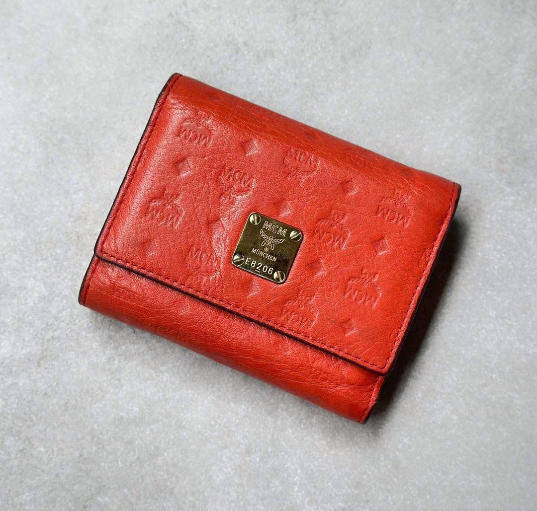 MCM Brick Orange Visetos Embossed Leather trifold wallet (Category: Wallets & Card holders) located in Bulacan. Submitted by thriftbagcollections (Listing ID 1463404457, Image 1). Description: MCM Brick Orange Visetos Embossed Leather Trifold Wallet 🧡❤️ Add a pop of vibrant style to your everyday essentials with this Brick Orange Visetos Embossed Leather Trifold Wallet from MCM. Crafted from premium calf-skin leather with a distinctive Visetos e