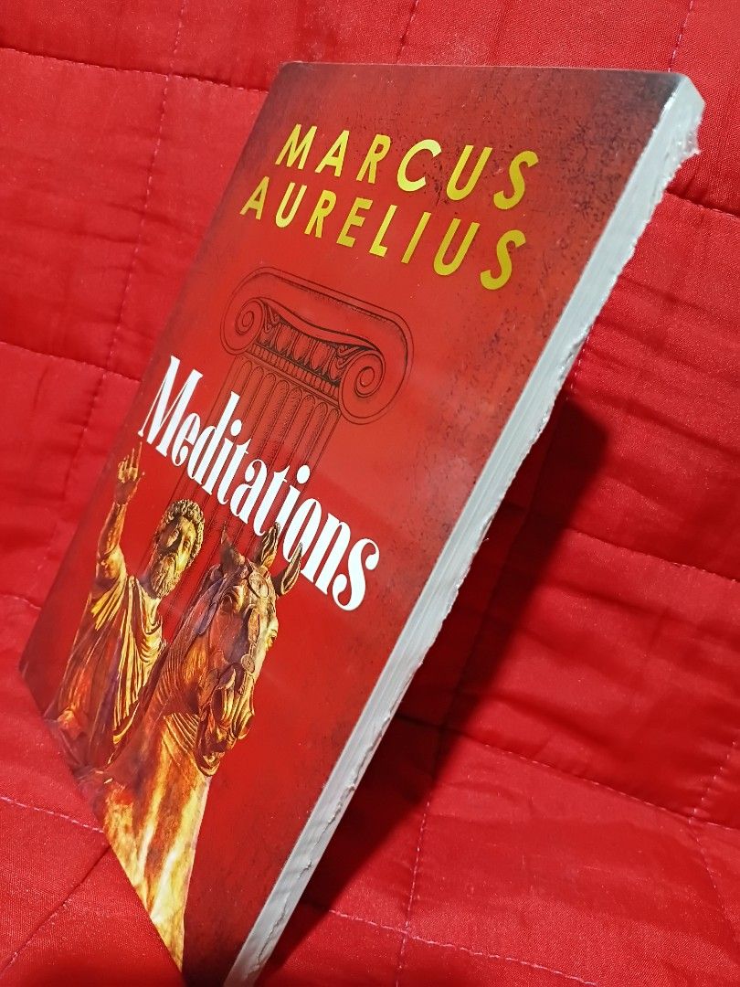 Meditations by Marcus Aurelius (Category: Storybooks) located in Manila. Submitted by krishna_ayanami (Listing ID 1463550600, Image 2). Description: - Meditations by Marcus Aurelius - Collection of philosophical writings - Explores spiritual and ethical reflections - Perfect for ancient philosophy enthusiasts - Easy to read and understand.