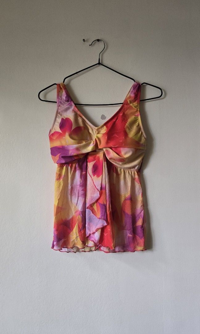 Mesh Padded Tankini Set (Category: Bikinis & Swimsuits) located in Trece Martires City. Submitted by closette.ph (Listing ID 1463386951, Image 1). Description: 💌 click photos to view full item - size small to semi medium - brand new - very cutesyyy.
