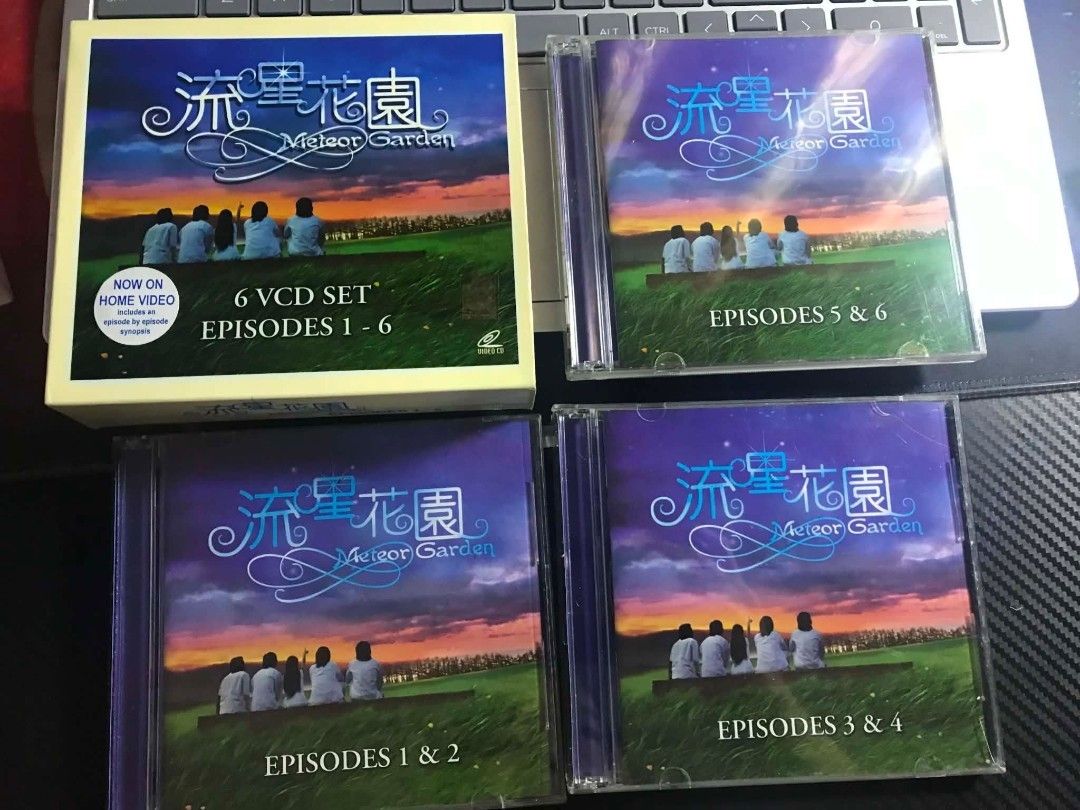 Meteor Garden 6 VCD Set Episodes 1-6 (Category: CDs & DVDs) located in Paranaque City. Submitted by menard30411 (Listing ID 1463535986, Image 1). Description: - Meteor Garden VCD set - Includes episodes 1 through 6 - Features an episode-by-episode synopsis on the box - Ideal for fans of the classic Taiwanese drama.