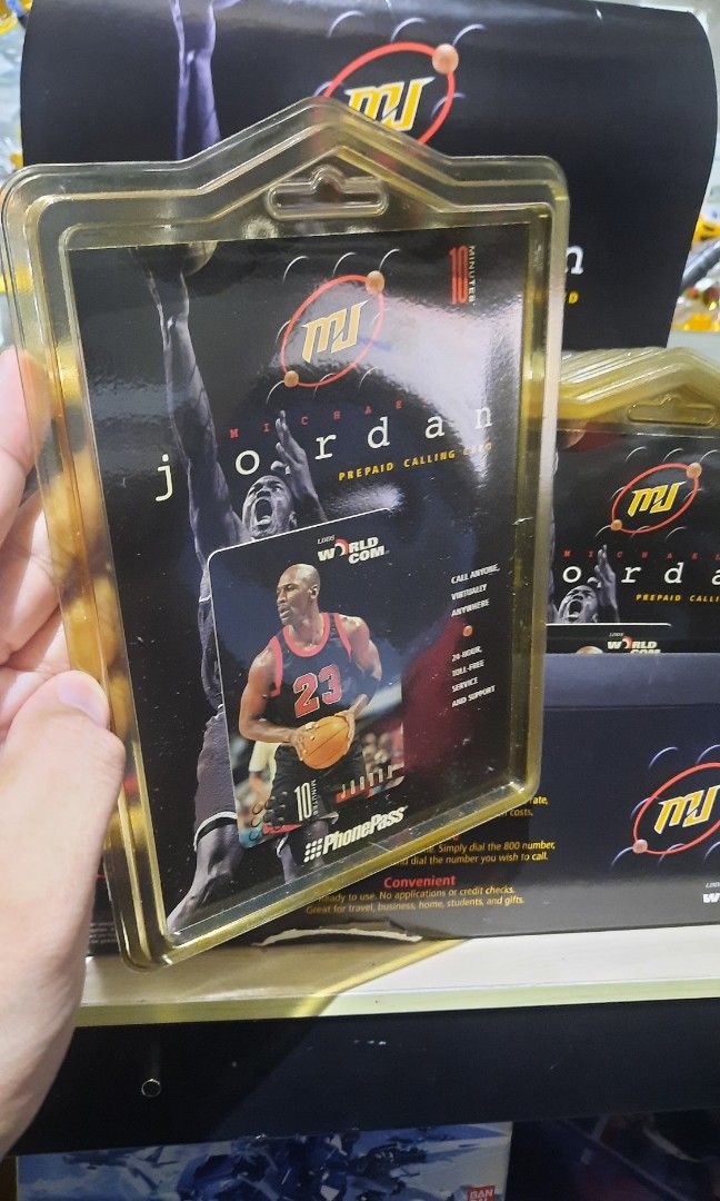 michael jordan world com phone card (Category: Raw Singles) located in Calauan. Submitted by binz_ramos (Listing ID 1463547145, Image 2). Description: .