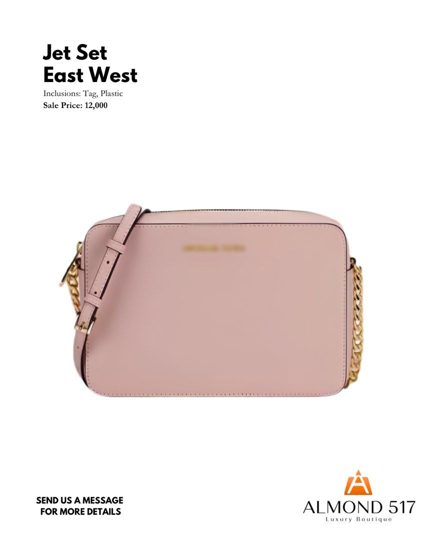 Michael kors Jet Set East West bag (Category: Luxury Bags & Wallets) located in Taguig. Submitted by reimac_almond517 (Listing ID 1463430874, Image 1). Description: .