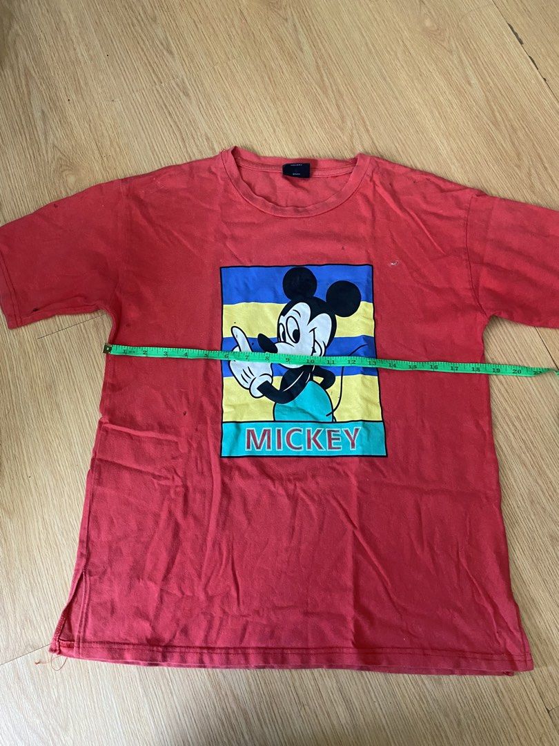 Mickey disney brand shirt (Category: Tshirts & Polo Shirts ) located in Manila. Submitted by bran.yee (Listing ID 1463393930, Image 2). Description: Need washing. Jnt makati area.