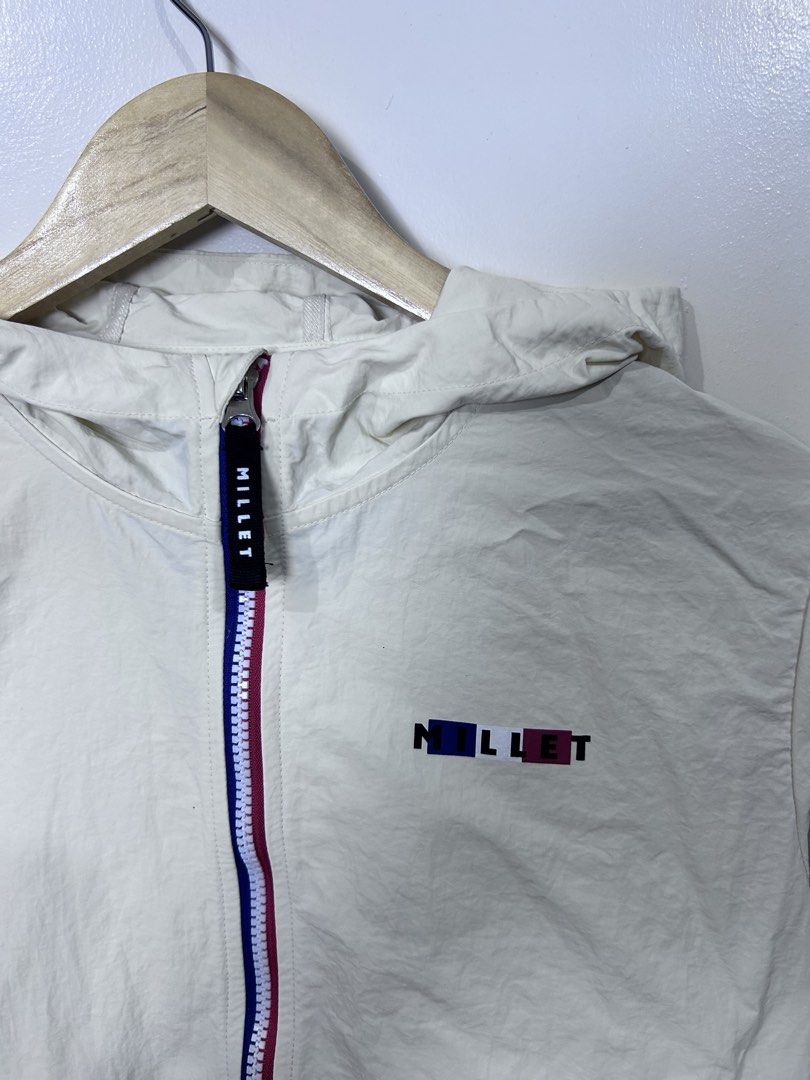 Millet windbreaker (Category: Coats, Jackets and Outerwear) located in Cebu City. Submitted by thrift_grail (Listing ID 1463412483, Image 2). Description: As new condition Size 100 on tag Best fit M women’s Dimes 19.5w 24L Color rate 10/10 Cebu city📍.