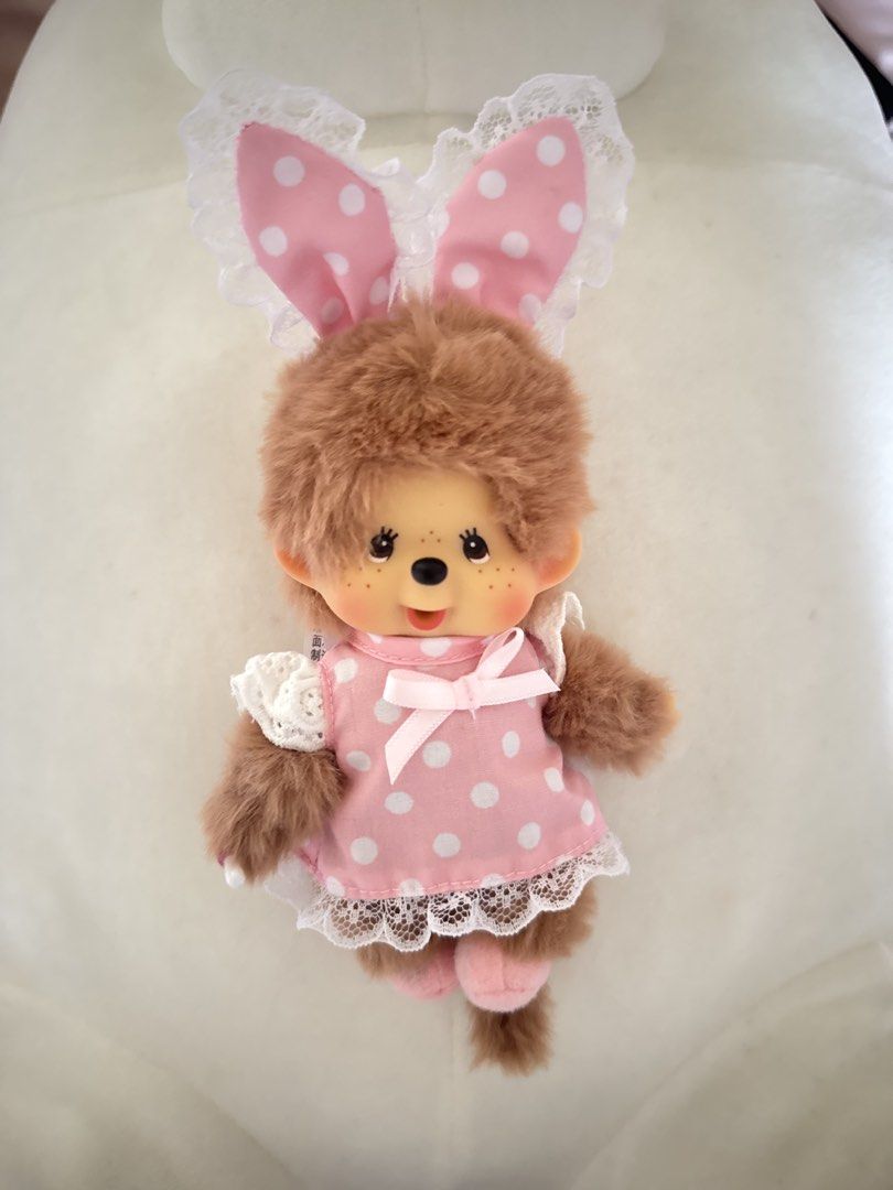 Monchhichi Pink Polka Dot HK Exclusive (Category: Plushies & Soft Toys) located in Binangonan. Submitted by cescollects (Listing ID 1463476544, Image 1). Description: ‼️WTS LFB UFS NFT‼️ Moncchichi HK Polka Dots - 1800 — onhand and ready to ship — brand new with tag mop: gcash/gotyme/maya mod: lalamove/grab/j&t 📍taft/rizal.