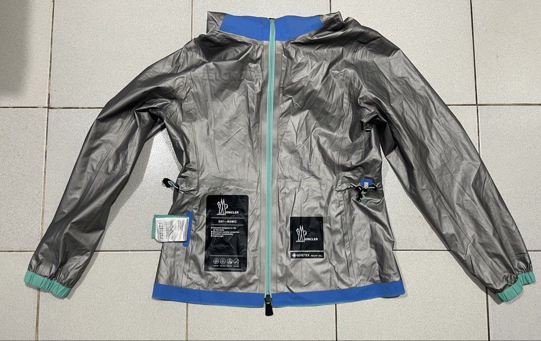 Moncler Gore-Tex Jacket (Category: Coats, Jackets and Outerwear) located in Mandaue City. Submitted by MJ_80 (Listing ID 1463453308, Image 3). Description: Womens Moncler Grenoble Valles Gore-Tex Paclite Jacket with Hood Medium Dimes : 18 X 25 Color rate & Condition : 9.9/10 Price : 16,500.
