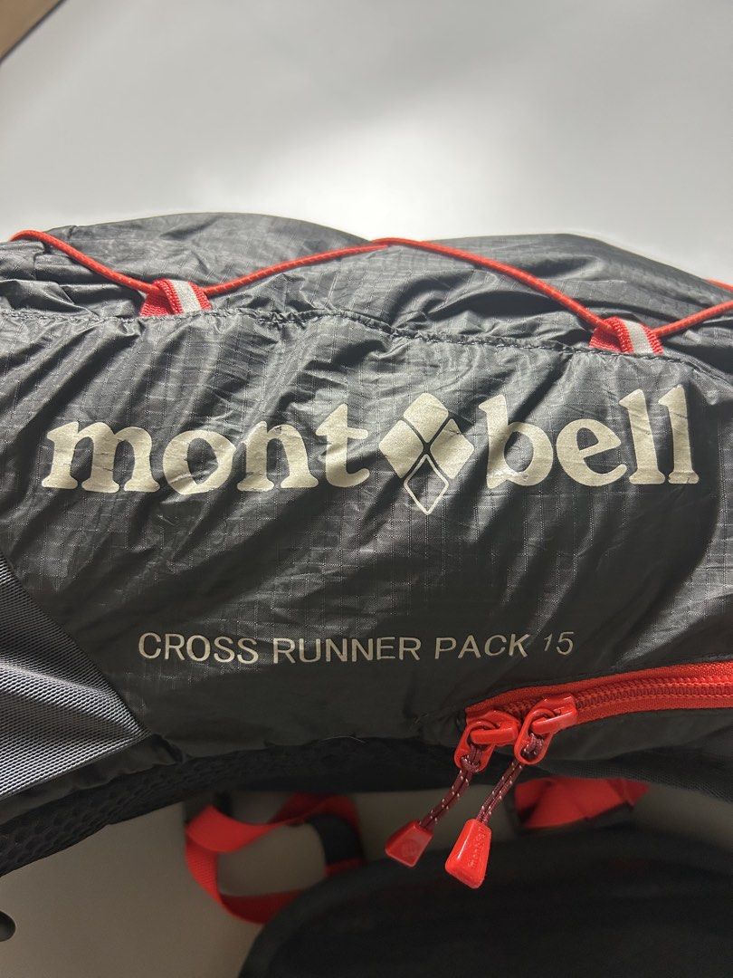 Montbell Cross Runner Pack 15 Black Red Trail Running Backpack (Category: Backpacks) located in Tacloban City. Submitted by azthrifting24 (Listing ID 1463393164, Image 3). Description: - Montbell Cross Runner Pack 15 - Lightweight and durable for trail running - Color: Black with red accents - Multiple pockets and straps for secure gear storage - Mesh back panel for excellent ventilation - Perfect for long runs, hikes, and outdoor adventures.