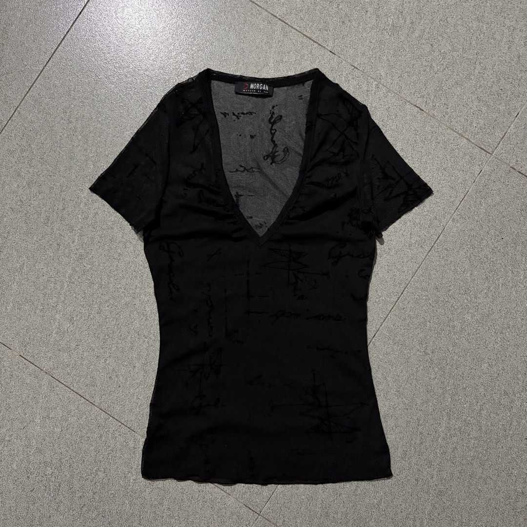 Morgan De Toi (Category: Shirts) located in Talisay. Submitted by re_sell01 (Listing ID 1463498995, Image 1). Description: Morgan De Toi XS-S Frame W14.5 L23 Excellent Condition.