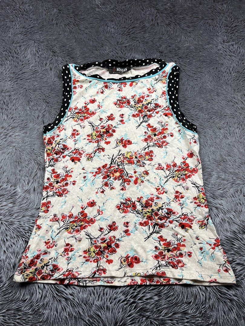 Morgan de toi sleeveless (Category: Sleeveless) located in Iloilo. Submitted by thefilthythrift (Listing ID 1463499547, Image 1). Description: Morgan 3pcs aspack free ship All excellent condition .