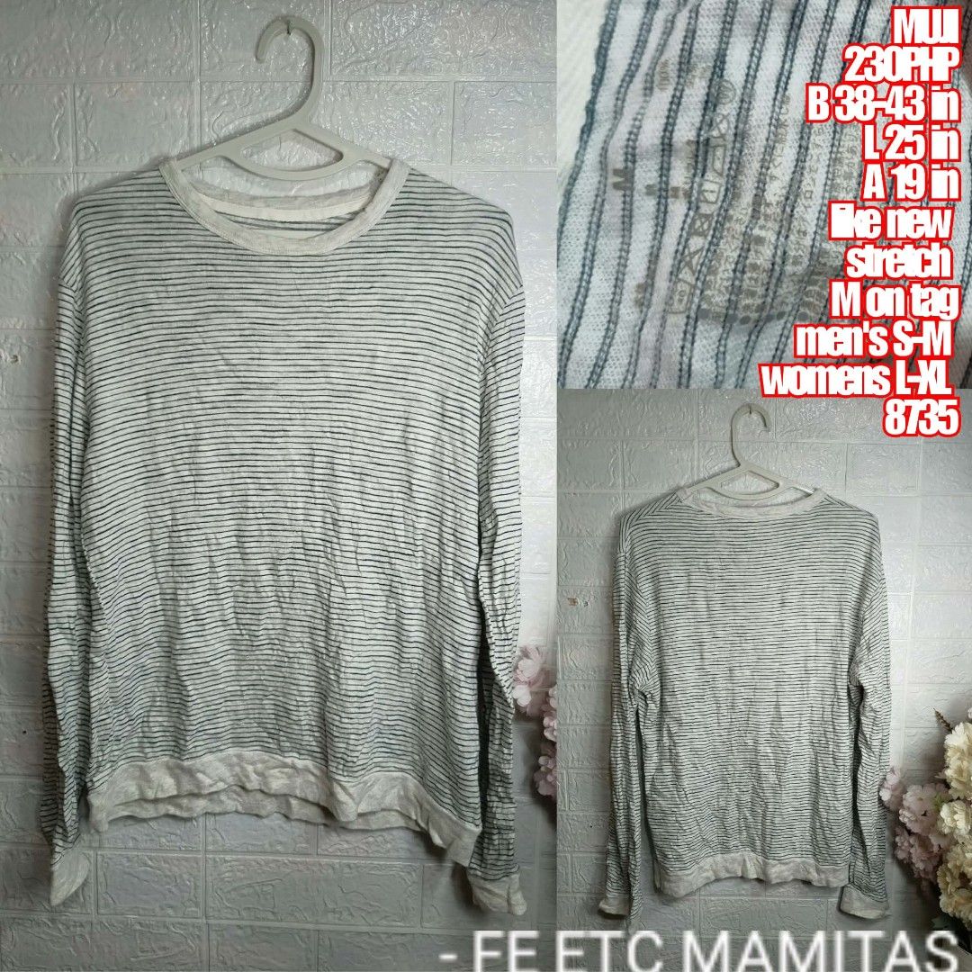MUJI STRIPES LONGSLEEVE ML (Category: Longsleeves) located in Santa Maria. Submitted by usbrands1987 (Listing ID 1463470374, Image 1). Description: .