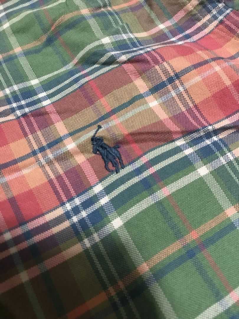 MULTI PLAID RALPH LAUREN LONG SLEEVE (Category: Formal Shirts) located in Davao. Submitted by tripgapprl (Listing ID 1463478403, Image 3). Description: Size on tag: Medium Dimes: 21.5 Width- 30 Length Condition/cr: 9.5/10 No major issue Price: ₱780 (firm) Shipping fee shouldered by buyer.