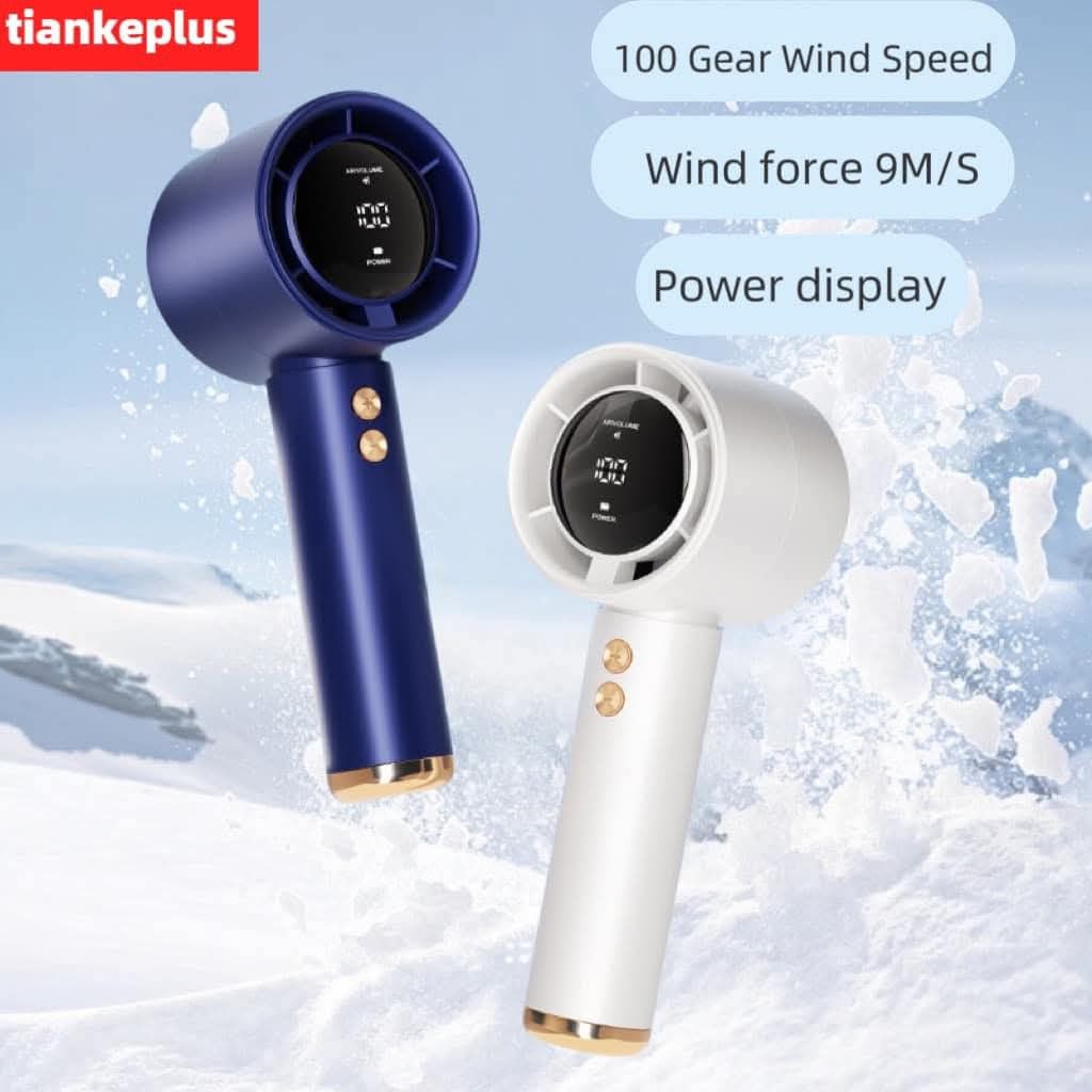 N68 Fan - 100 Gear Wind Speed, LED Display (Category: Fans) located in Manila. Submitted by iliasjen3082126 (Listing ID 1463423876, Image 2). Description: - Super cool handheld fan - 100 gear wind speed - 9m/s wind force - Power display included - Versatile: handheld or desk use - Available colors: navy blue, pink, black, white - Get rapid cooling now!.