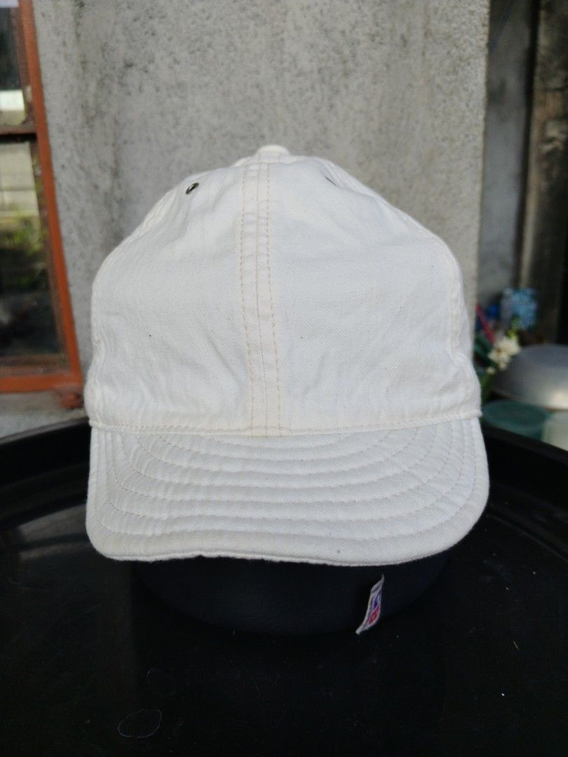 NAPRON mechanic cap (Category: Caps & Hats) located in Legazpi City. Submitted by genobecollectives (Listing ID 1463331271, Image 1). Description: NAPRON mechanic Cap - Color: White - Material: Cotton - Origin: Made in Japan - Features: NAPRON logo on inner band - Ideal for: Everyday wear - Condition: Please check photos for details 500 free ship.