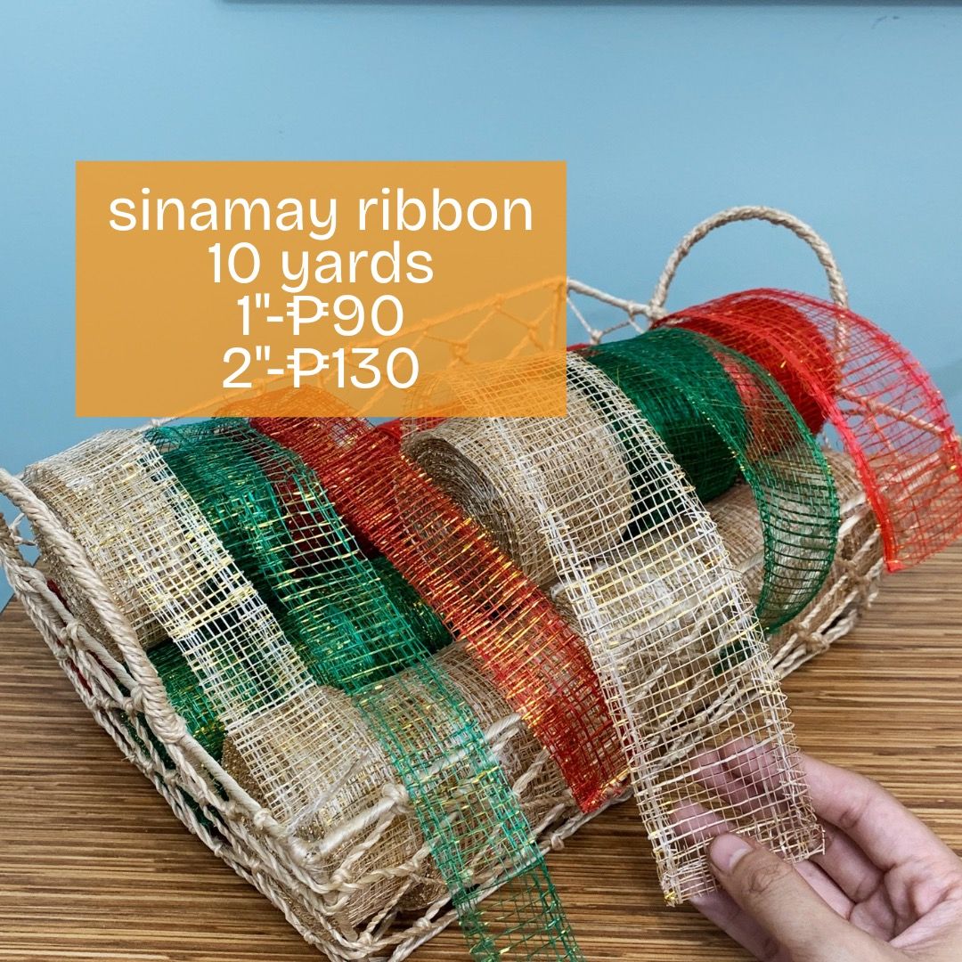 Native baskets and Christmas ornaments (Category: Other Home Decor) located in Cainta. Submitted by roxanne.25 (Listing ID 1463418838, Image 3). Description: For your decor and gifting needs this holiday season, starts at ₱50 Prices in photos :) Loc: Cainta-Pasig For basket orders: Strictly same day delivery only.