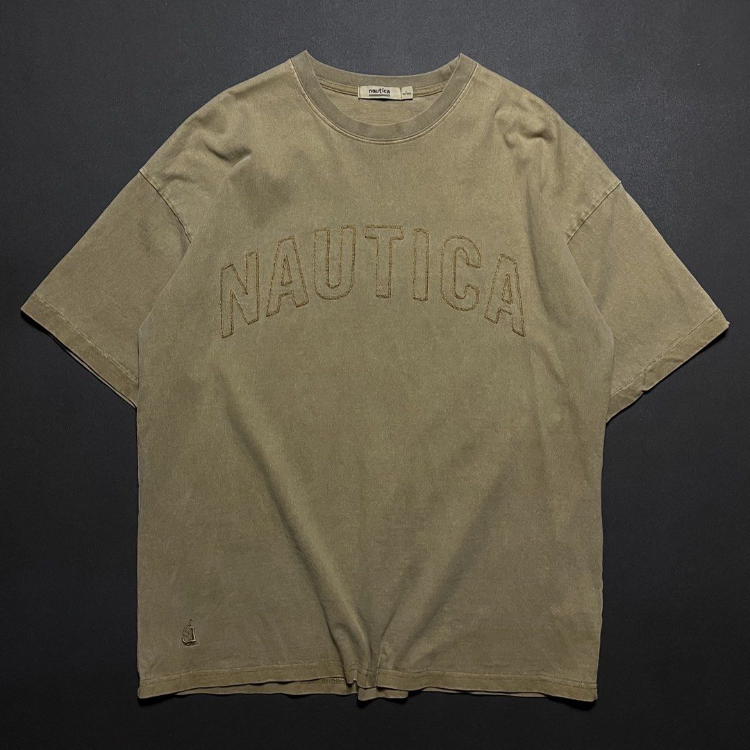 Nautica Arc Logo Shirt (Category: Tshirts & Polo Shirts ) located in Moncada. Submitted by tishokthrift (Listing ID 1463373684, Image 1). Description: Dimension (in Inches): 23.5 by 29 Heavy Material .