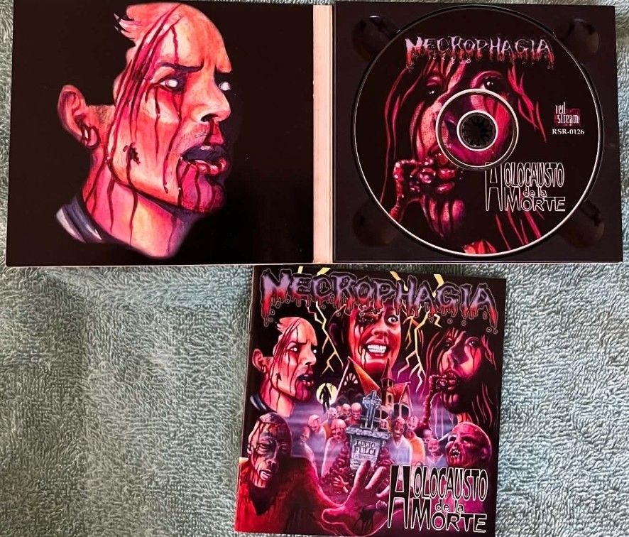 Necrophagia - Holocausto de la Morte (Category: CDs & DVDs) located in Cebu City. Submitted by g_roshamboo (Listing ID 1463349671, Image 3). Description: digipak.
