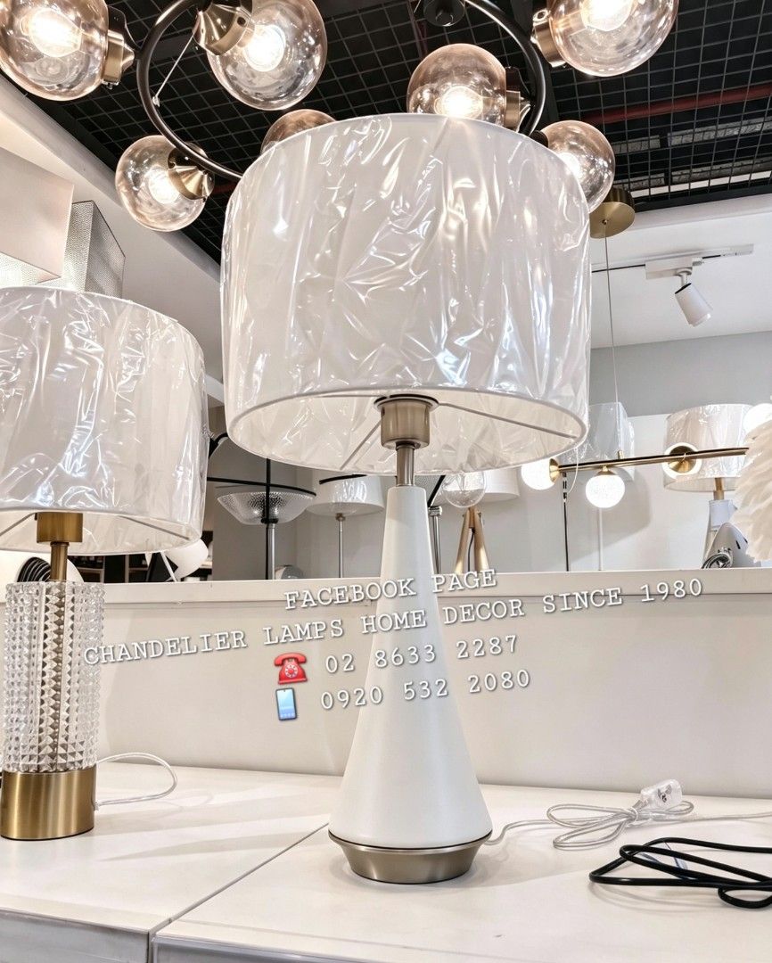 New arrival table lampshade (Category: Lighting) located in Manila. Submitted by aranyailawan (Listing ID 1463482733, Image 2). Description: 🪬🧿 COLLECTING ORDERS🧿🪬 SAME DAY DELIVERY SHIPPING We're now open to serve you DESIGN ORDER NAME ADDRESS LANDMARK CELLPHONE NUMBERC.O.D Metro Manila only W/ delivery fee PAYMENT FIRST Province Area W/ Shipping fee FACEBOOK PAGE Chandelier Lamps Home Decor Since 1980 ☎️ 02 8633 2287 📱0920 532 2080#ModernC