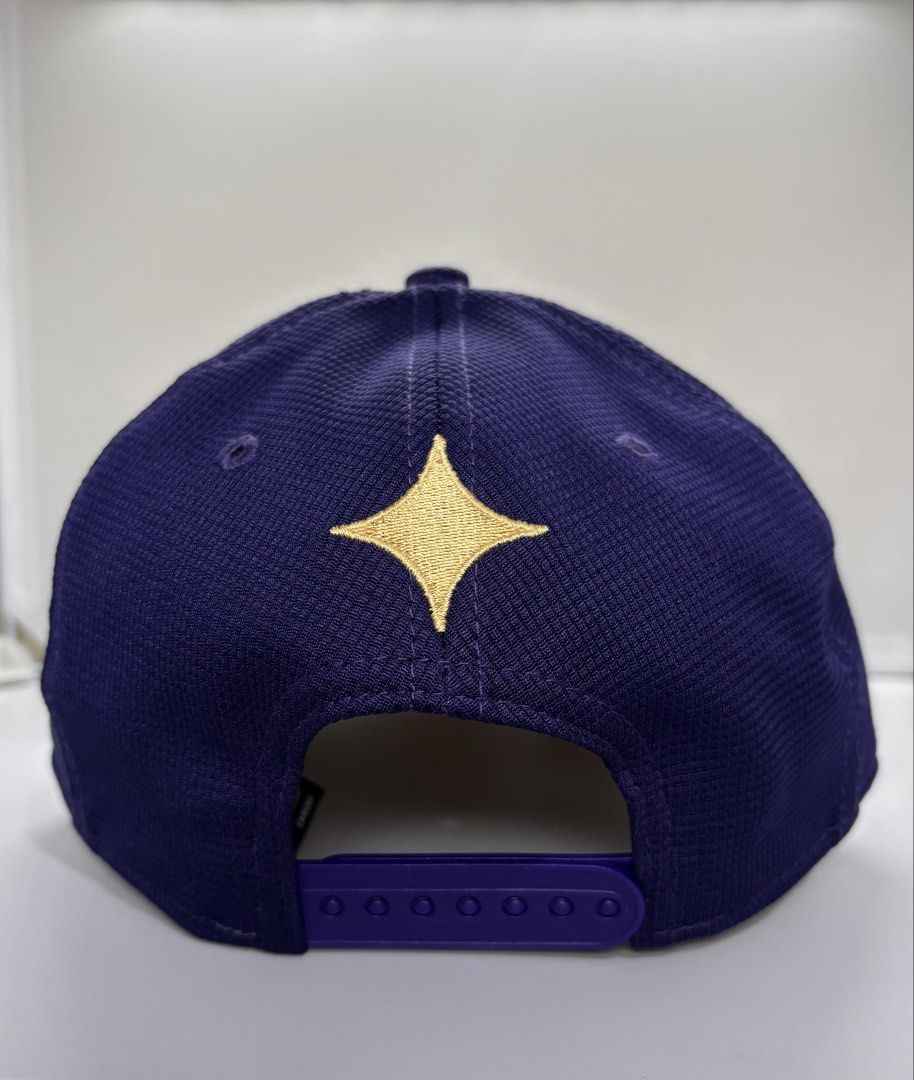 New Era Cap (Category: Caps & Hats) located in Davao. Submitted by daph_ron0831 (Listing ID 1463531569, Image 3). Description: Men's LA Galaxy New Era Purple 2025 Jersey Hook 9FORTY M-Crown Adjustable Hat Bought in Lalaport Mall, Kuala Lumpur Malaysia. This comes with a NE shopping bag. Note: +Shipping fee.
