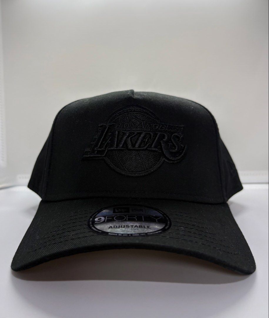 New Era Cap (Category: Caps & Hats) located in Davao. Submitted by daph_ron0831 (Listing ID 1463531887, Image 1). Description: NEW ERA LOS ANGELES LAKERS 'EASY BLACK' 9FORTY A-FRAME SNAPBACK .