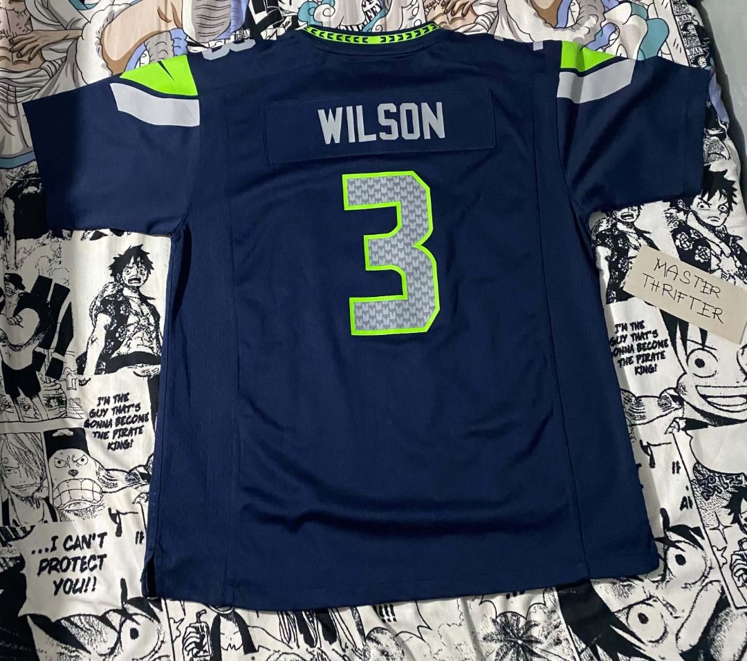 NFL Seattle Seahawks Jersey (Category: Tshirts & Polo Shirts ) located in Las Pinas. Submitted by masterthrifter7638574 (Listing ID 1463496898, Image 2). Description: Size: 27 Length x 21 Width 💵 Gcash / Cash 📍South Mall, Las Pinas City 📦Lalamove, Jnt and Pick-up.