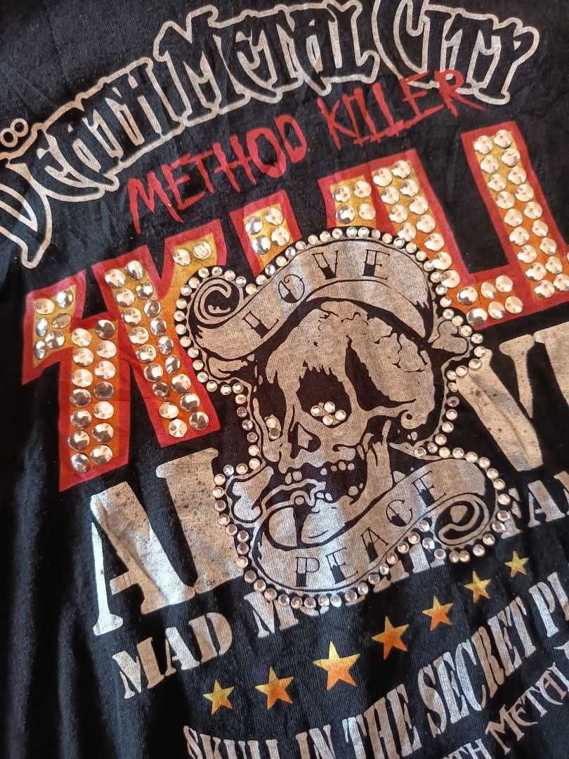 NIGHT RIDER Y2K GRUNGE TSHIRT (Category: Others Tops) located in Rizal. Submitted by joy_whisky (Listing ID 1463505320, Image 3). Description: small-med.