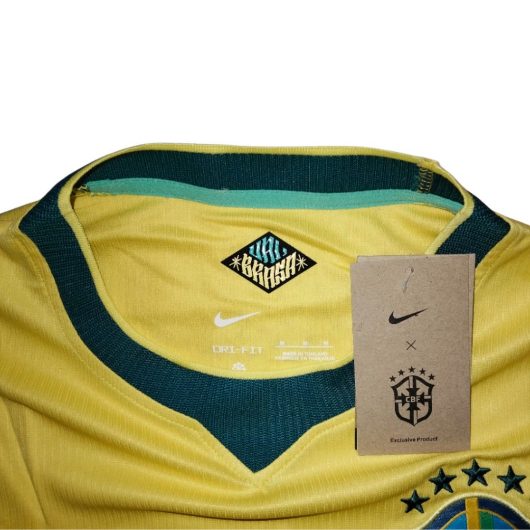 Nike Brasil Jersey Shirt (Category: Tshirts & Polo Shirts ) located in Manila. Submitted by fangednoumena (Listing ID 1463410211, Image 3). Description: Width - 20 Length - 28.