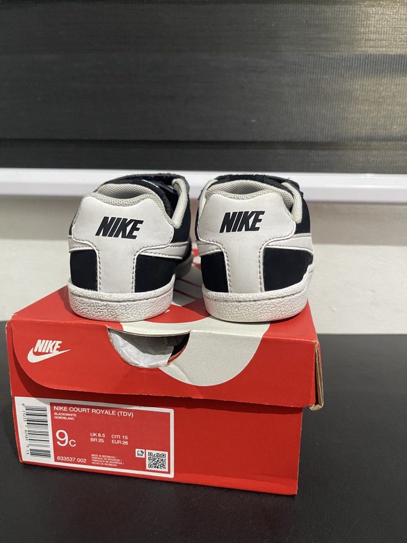 Nike court for toddler 9C (Category: Babies & Kids Fashion) located in Quezon City. Submitted by zntinycloset (Listing ID 1463347653, Image 3). Description: .