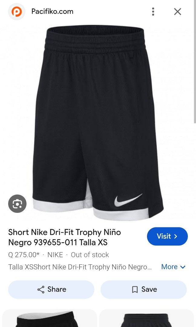 NIKE DRIFIT TRAINING SHORT (freeshipping) (Category: Shorts) located in Quezon City. Submitted by gyl-stop (Listing ID 1463518084, Image 2). Description: free shipping 30-32 x 18.5 very good condi cr: 9.5/10 issue: used garter, small yellow stain sa white part.