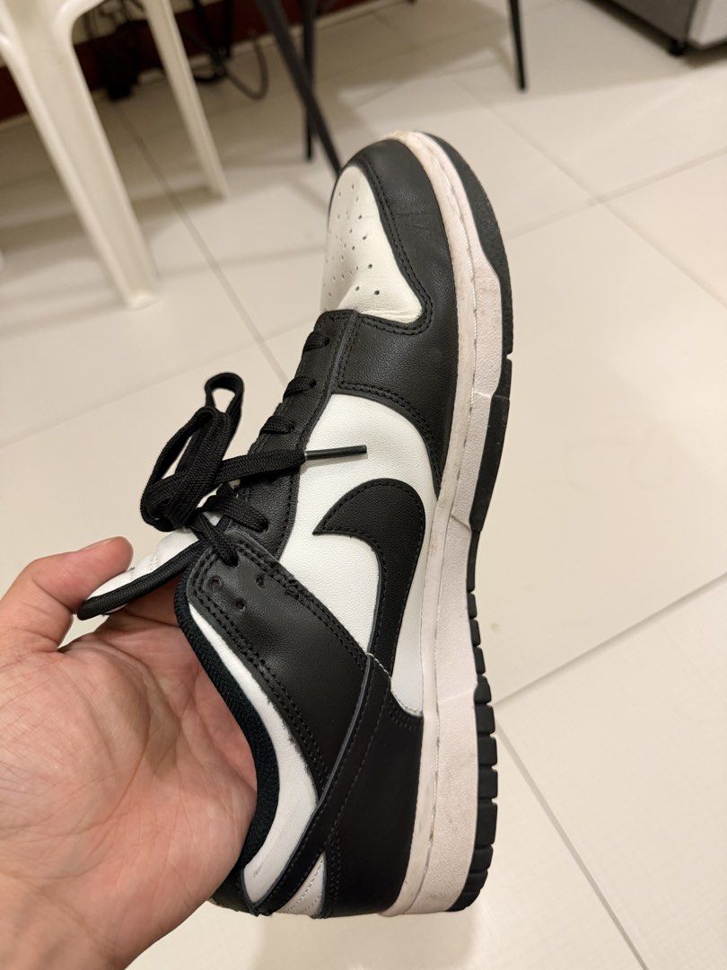 Nike Dunk Low Black White Panda (Category: Sneakers) located in Paranaque City. Submitted by iaenb (Listing ID 1463336285, Image 2). Description: - Size: US 11 (UK 8.5, EUR 43, CM 28) - Please check photos for detailed condition Rfs: need funds.