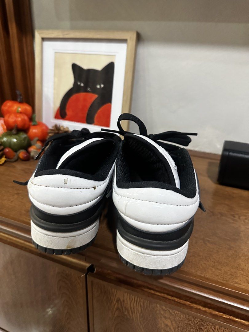 Nike Dunk Low Black White Sneakers (Category: Sneakers) located in Bulacan. Submitted by snoopyy0 (Listing ID 1463539815, Image 3). Description: - Nike Dunk Low - Colorway: Black and White - Size: EUR 37.5 / UK 4 / US 6.5 - Made in Indonesia - Classic and versatile for everyday wear - Please check photos for detailed condition -almost brandnew.