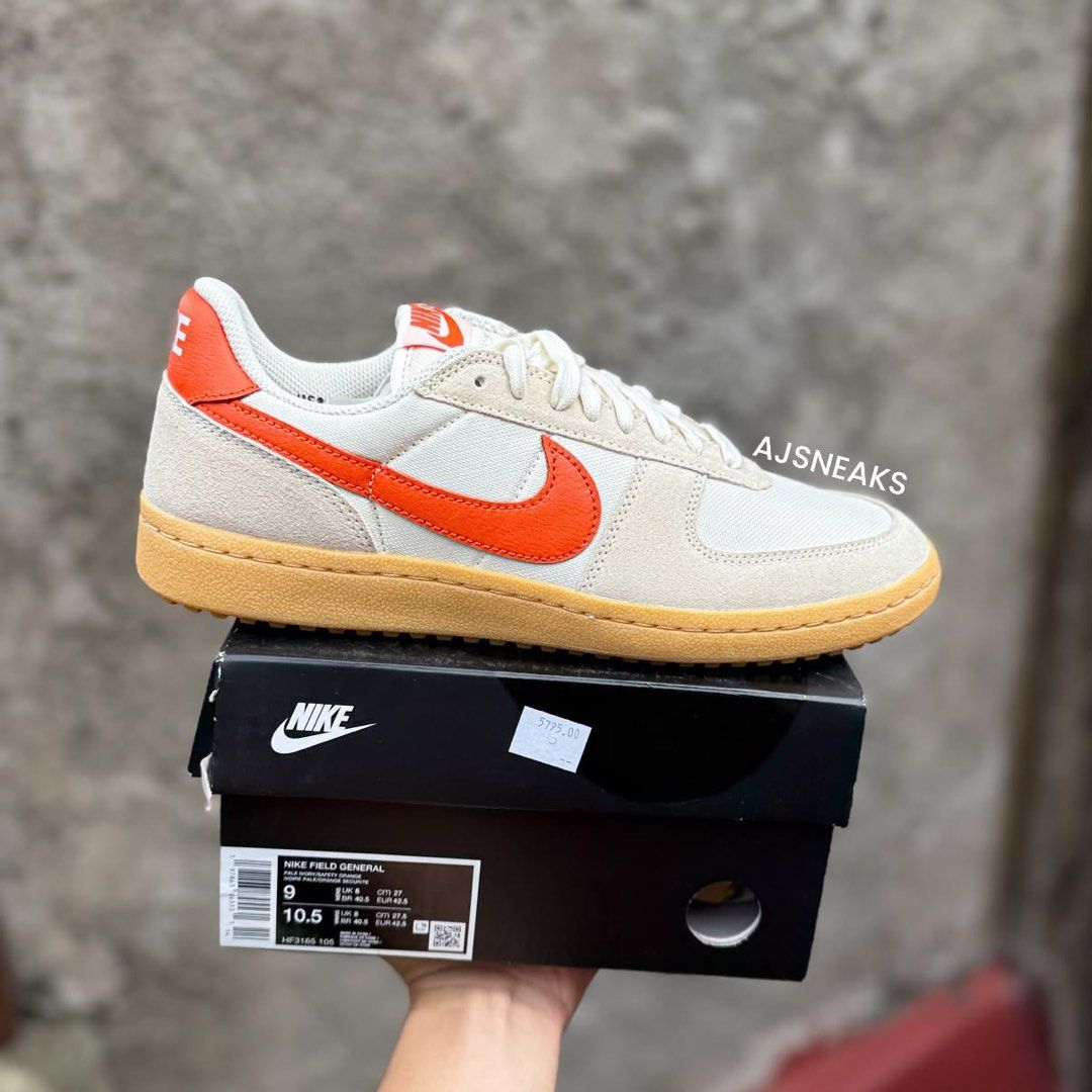 NIKE Field General Pale Ivory (Category: Sneakers) located in Liloan. Submitted by ajsneaks (Listing ID 1463509014, Image 1). Description: NIKE Field General Pale Ivory Available size: 9 MENS (27CM) Price: ₱2,490 + SHIPPING FEE! ✅ (WAY BELOW MALL PRICE) ❌ 100% Original | Brand new with box! 💯 (10X MONEY BACK IF PROVEN FAKE) MOP: GCASH | BDO | BPI ✅ Vouches? Reference? Check us all you want Only here at AJSneaks!.