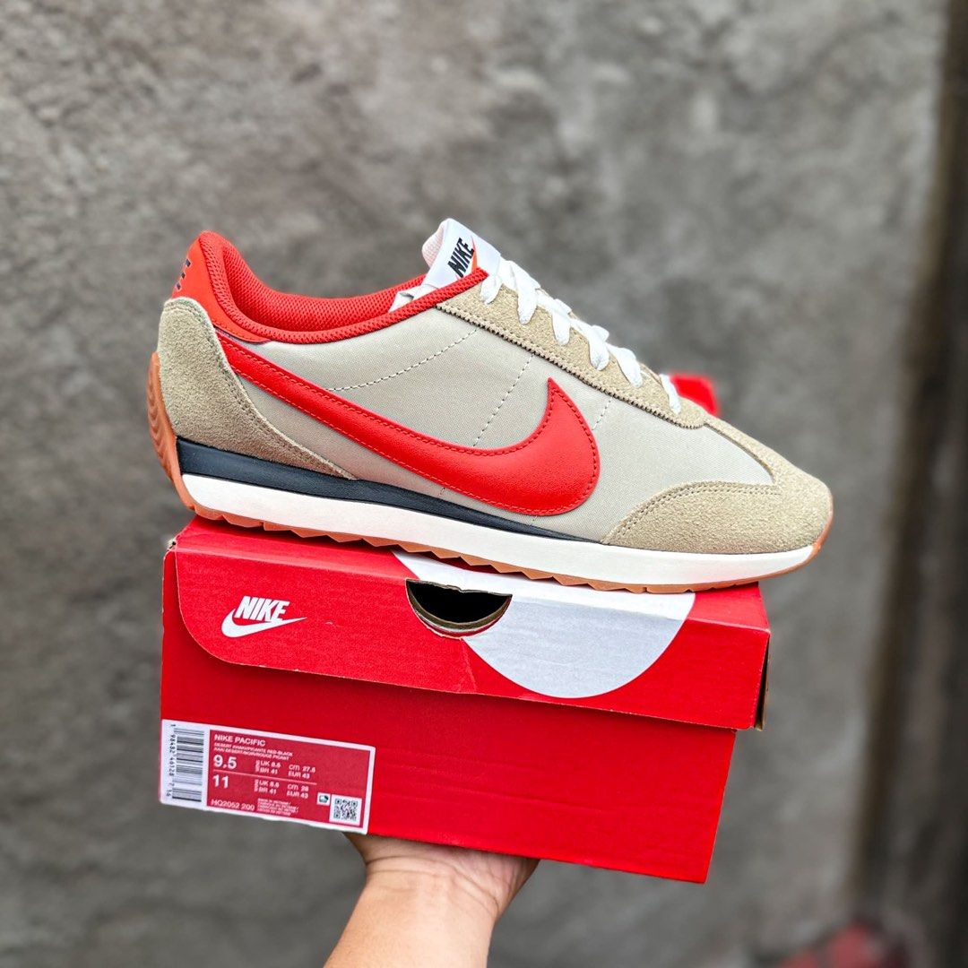 NIKE Pacific Desert Khaki (Category: Sneakers) located in Liloan. Submitted by ajsneaks (Listing ID 1463510081, Image 1). Description: NIKE Pacific Desert Khaki Available size: 9.5 MENS (27.5CM) Price: ₱2,490 + SHIPPING FEE! ✅ (WAY BELOW MALL PRICE) ❌ 100% Original | Brand new with box! 💯 (10X MONEY BACK IF PROVEN FAKE) MOP: GCASH | BDO | BPI ✅ Vouches? Reference? Check us all you want Only here at AJSneaks!.