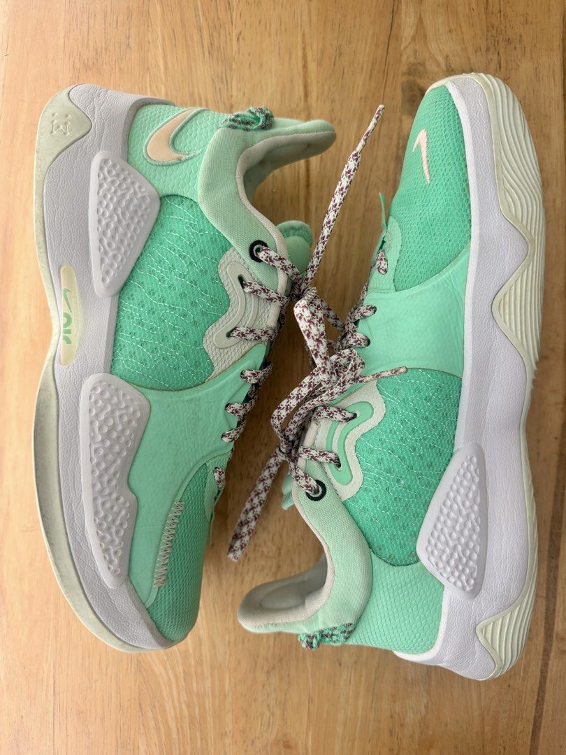 PRICE DROP Nike PG 5 “Play for The Future” (Category: Sneakers) located in Quezon City. Submitted by leone.trading (Listing ID 1463442965, Image 2). Description: Nike PG 5 “Play for the Future” Size: US 7.5 M / US 9 W No box RFS: Downsizing my collection Additional details: Pristine upper, no heel drags, a little dusty, intact sole, no separation, striking colorway, pwedeng-pwede ipanglaro.