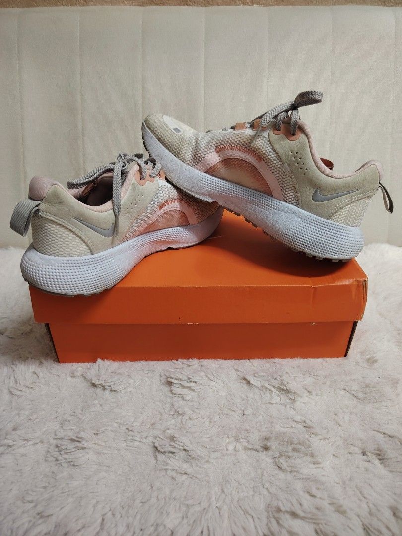 Nike React Escape RN 2 Women's Running Shoes (Category: Sneakers) located in Manila. Submitted by chadchadii (Listing ID 1463461104, Image 1). Description: - Nike React Escape RN 2 - Color: Phantom/Light Iron Ore - Women's Size: 7.5 US - Ideal for running, workouts, and casual wear - Comfortable and supportive - Comes with original box - Made in Vietnam - Stains are washable Rfs: Medical Expenses .