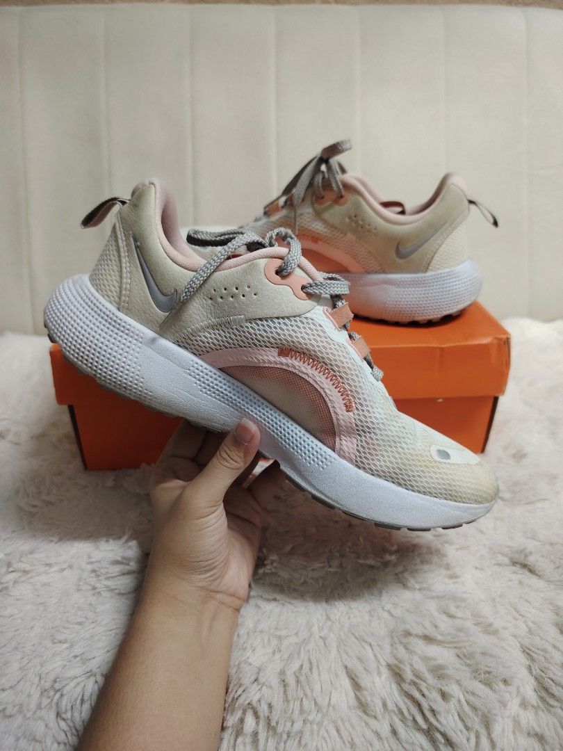 Nike React Escape RN 2 Women's Running Shoes (Category: Sneakers) located in Manila. Submitted by chadchadii (Listing ID 1463461104, Image 3). Description: - Nike React Escape RN 2 - Color: Phantom/Light Iron Ore - Women's Size: 7.5 US - Ideal for running, workouts, and casual wear - Comfortable and supportive - Comes with original box - Made in Vietnam - Stains are washable Rfs: Medical Expenses .