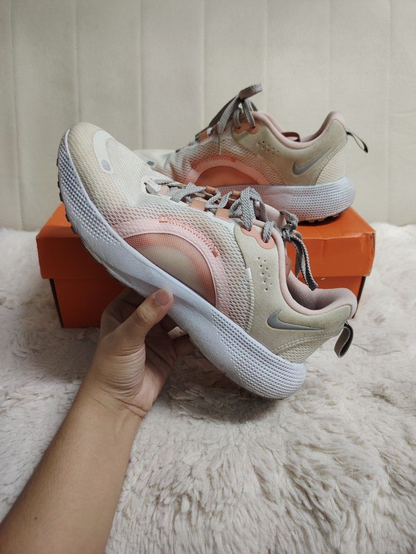 Nike React Escape RN 2 Women's Running Shoes (Category: Sneakers) located in Manila. Submitted by chadchadii (Listing ID 1463461104, Image 2). Description: - Nike React Escape RN 2 - Color: Phantom/Light Iron Ore - Women's Size: 7.5 US - Ideal for running, workouts, and casual wear - Comfortable and supportive - Comes with original box - Made in Vietnam - Stains are washable Rfs: Medical Expenses .