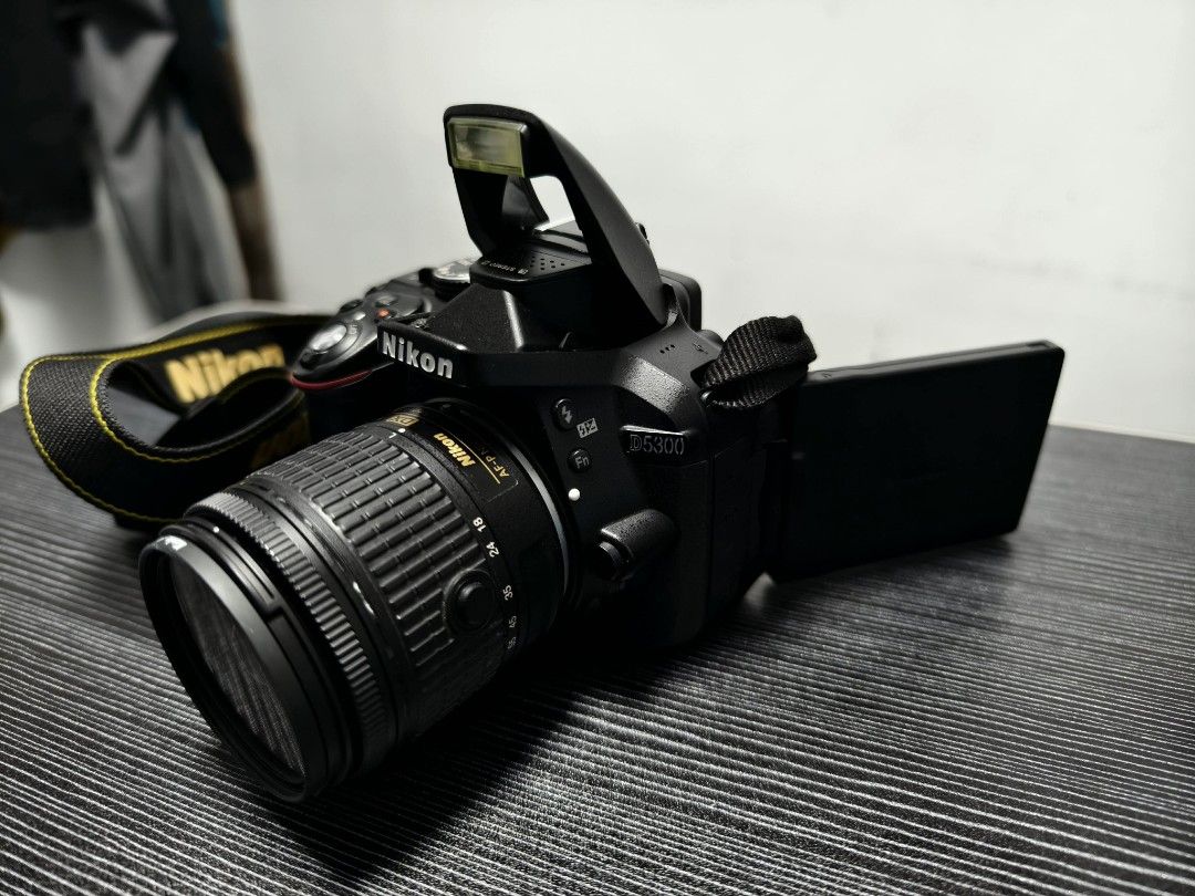 NIKON D5300 with sigma 17-70 mm (Category: Cameras) located in Caloocan City. Submitted by vastriver.08d19d (Listing ID 1463517846, Image 1). Description: 📸 INCLUSIONS (NIKON SYSTEM): ✅ Nikon D5300 DSLR Body (24k+ shutter count, no dents/cracks) ✅ Nikkor AF-P 18-55mm VR Kit Lens ✅ Original Nikon Battery + Charger ✅ 🔋 2 Extra Batteries ✅ 🎒 Nikon Original Camera Bag ✅ 🖼️ Nikon Strap ✅ 💾 128GB SD Card — shoot & store instantly! --- 🎁 BONUS LEN
