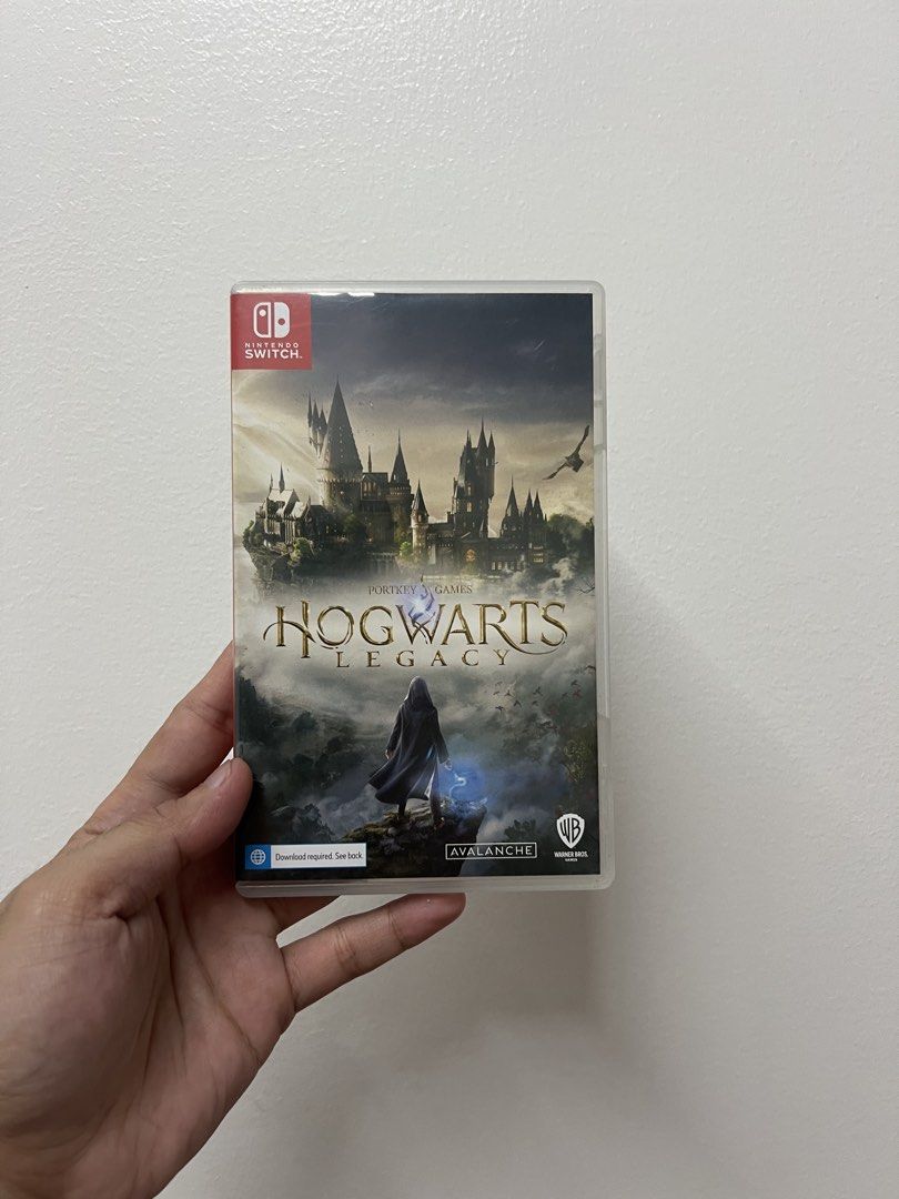 Nintendo Switch Hogwarts Legacy Game (Category: Nintendo) located in Manila. Submitted by thrift_ko_yan (Listing ID 1463389334, Image 1). Description: - Hogwarts Legacy for Nintendo Switch - Explore the wizarding world and live the unwritten. - Link your Harry Potter Fan Club account for exclusive rewards. - Download required (see back for details). - Region: USA.