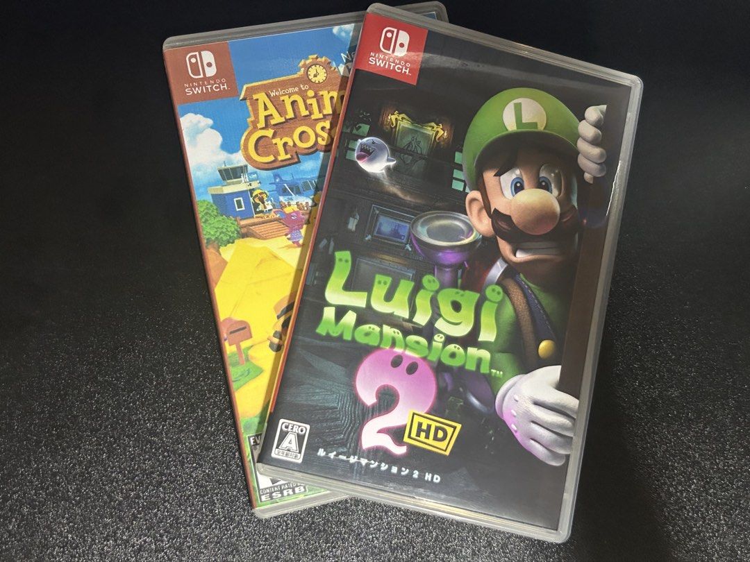 Nintendo Switch Luigi’s Mansion 2 Animal Crossing Bundle (Category: Nintendo) located in Caloocan City. Submitted by pbfp14636 (Listing ID 1461743316, Image 1). Description: For Sale: Animal Crossing - 1600 (SOLD) Luigi’s Mansion 2 - 1700 rfs: decluttering Loc: Caloocan or Abad Santos/ Gil Puyat in certain days Delivery through lalamove.