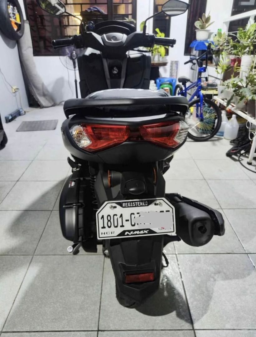 Nmax v2.1 2022 (Category: Motorbikes for Sale) located in Marikina City. Submitted by josht0117 (Listing ID 1463356415, Image 3). Description: Nmax 2022 v2.1 For sale Matte Green ABS TCS Y Connect KeyLess 1 Remote Key with Code 2 Compartment Keys Orig Odo 2k+ legit Odo kahit pascan rarely used All Stock electricals, Engine, CVT and mechanical parts with markings Pwde sa Maselan Installed Yamaha rear tire hugger Installed Front fender extension 1s